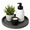 Gray, variant on Gogcaro 9" Round Silicone Bathroom Tray, Silicone Kitchen Countertop Organizer for Candle Perfume Plant Jewelry Key (White)