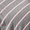 Dark Grey & Pink Widestripe, variant on PURE ERA Forest Green Stripe Reversible 100% Jersey Cotton Duvet Cover bedding Set Soft Washable( Queen Size)
