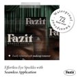 thumbnail image 4 of Parche de maquillaje Fazit con motas plateadas resistentes al agua para mujer, 4 of 6