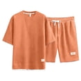 thumbnail image 3 of Clossjun Mens 2 Piece Short Set Matching Drawstring Baggy Shorts Sets Casual Summer Outfits, 3 of 4