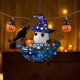 thumbnail image 5 of Decoraciones de Halloween, adornos de Halloween, regalos de Halloween, lindo colgante de fantasma 2D, colgante de pared para ventana, cadena redonda, colgante para festival, artesanía decorativa., 5 of 7