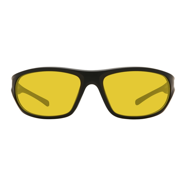 M+, Safety Glasses, Plastic, Unisex, MS756293ACOLPK 2-Packs. Black