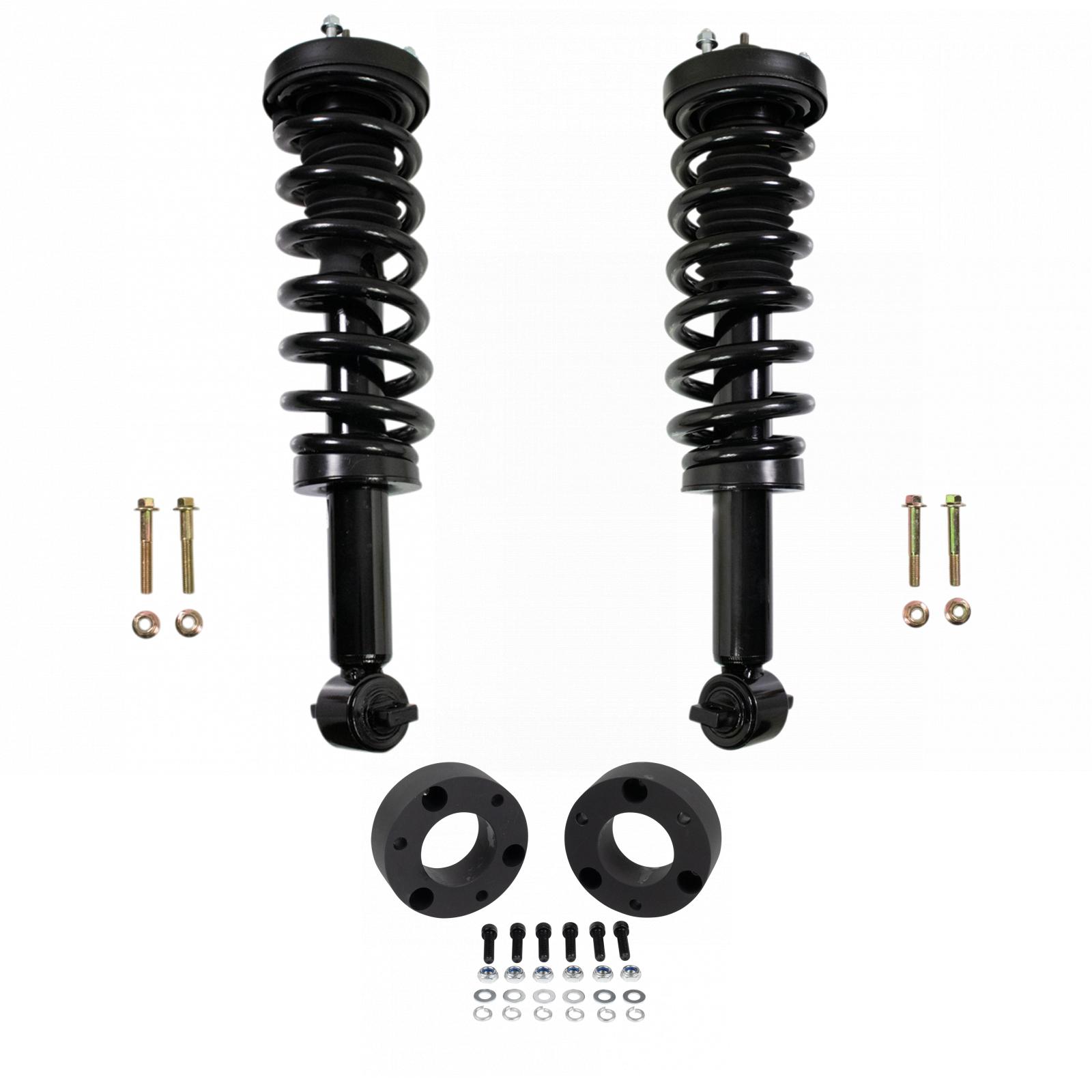 Autos Part Outlet™ New 2.5" Lift Leveling Complete Loaded Front Strut