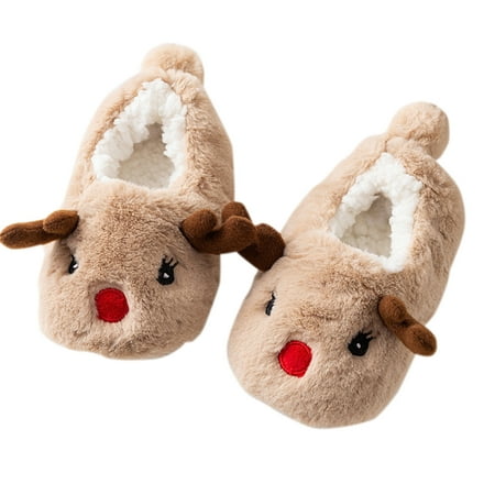 

fvwitlyh Baby Girls Boys Girls Baby Socks Shoes Toddler Shoes Floor Socks Shoes Outwear Warm Deer 7c Boys Shoes