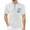 White, variant on Men's Spring/Summer Color Casual Breathable Short Sleeve Jacket Suitable for Various Outdoor Activities