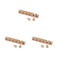 thumbnail image 4 of Soidarity Guitar Bell Nut 43mm Brass String Slotted 6 Instrument String Electric Guitars Wear-resistant Nuts Accessories Parts Sturdy Type1 NO1, 4 of 6