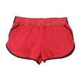 thumbnail image 2 of SOLFIRE Womens Peak Athletic Workout Shorts hibiscusred M, 2 of 2