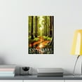 thumbnail image 4 of ELNEIT - Congaree National Park Poster, Unframed Matte Paper, S03, 4 of 4