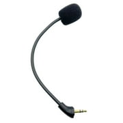 Microphone Replacement Game Mic for Hyper X Cloud MIX Wireless Gaming Headset, Detachable Headphones Mic Boom