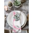 thumbnail image 2 of Pink Grey Cloth Napkins Set of 6 Reusable Dinner Napkins, Geometric Circle Modern Abstract Simple Art Cocktail Napkin Washable Table Napkins for Wedding/Holiday Party/Baby Shower 20"x20", 2 of 7
