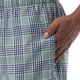 thumbnail image 3 of Pantalón de Pijama para Hombre IZOD de Poliéster-Rayón a Cuadros Verde y Azul Marino Talle M, 3 of 5