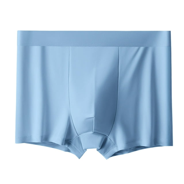 Men's Boxer Briefs, Breathable Seamless Underwear, Mid Waist Comfort Fit, Soft Polyester Fiber, Multipack