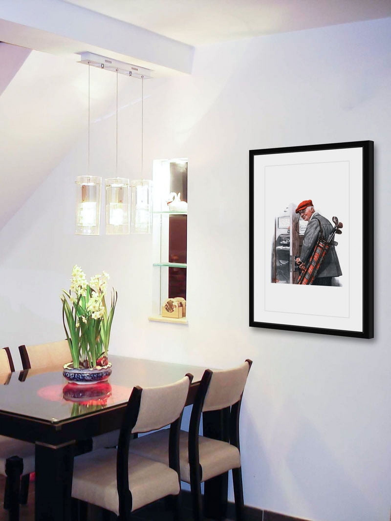 Marmont Hill "Important Business" by Norman Rockwell Framed Art Print