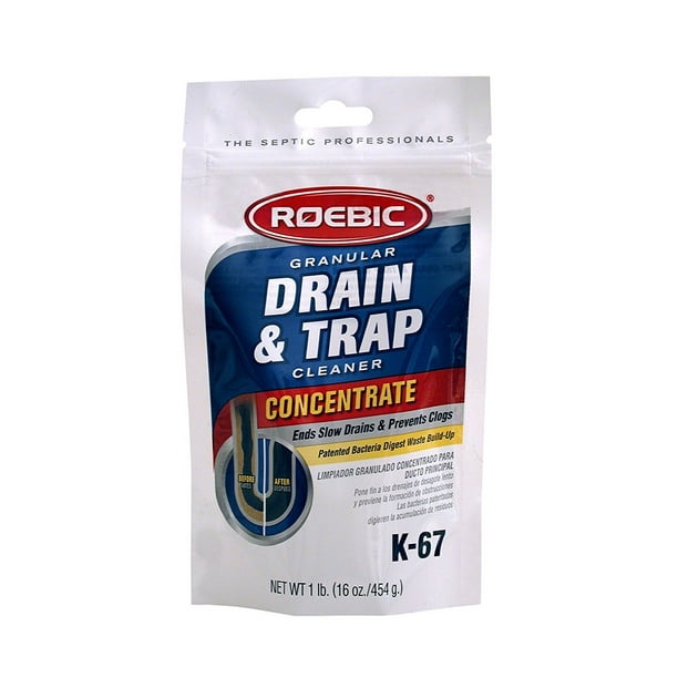 Roebic K67 BAG416OZ 16Ounce Biodegradable Granular Drain And Trap