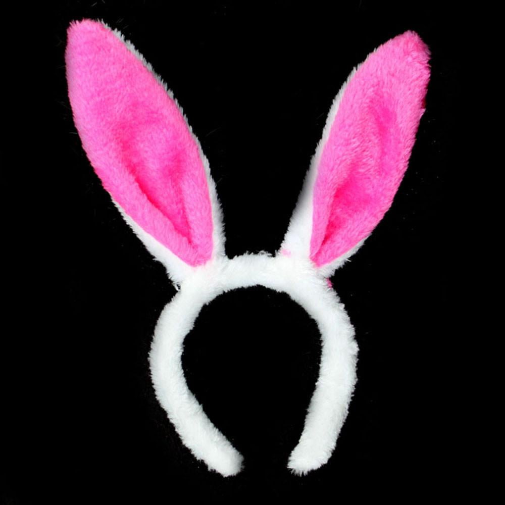 Cosplay Costume Accessories Rabbit Ear Hair Band for Easter Spring Theme Party DearSun Easter Bunny Ears Headband 2pcs for Kids Adult 