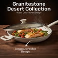 thumbnail image 6 of Granitestone 14 Inch Non Stick Frying Pans with Lid, Large Frying Pans Nonstick with Lid, Skillet with Helper Handle, Multipurpose Nonstick Frying Pan with Lid, Dishwasher Safe, 6 of 10