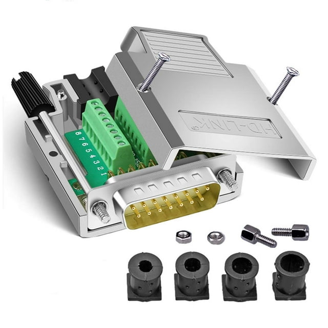 Adaptador de terminal, conector, placa de conexión DB15 macho AMBEST