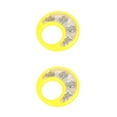 thumbnail image 3 of bedienty Rattles Toys Early Educational ABS Material Double Sided Percussion Instrument Ergonomic Handle Grip Drum Plaything Yellow 2Set, 3 of 6