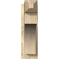 thumbnail image 2 of Ekena Millwork 6"W x 20"D x 20"H Westlake Rough Sawn Craftsman Outlooker, Douglas Fir, 2 of 4