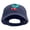 Navy, variant on Merry Christmas Mistletoe Logo Embroidered Low Profile Dyed Cotton Twill Cap - Black OSFM
