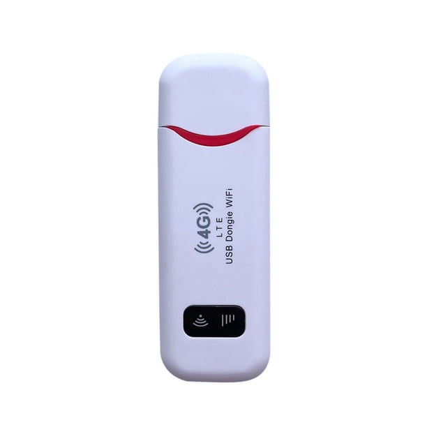 Dongle USB InaláMbrico 4G LTE, Punto de Acceso MóVil, MóDem de 150Mbps, Tarjeta Sim, Enrutador de Banda MóVil, Mini Enrutador 4G para Coche y Oficina