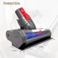 thumbnail image 7 of Mini Motorized Tool Brush Head for  V7 V8 V10 V11 V15 Cordless Vacuum Cleaner Head Anti-Tangle Pet Hair Attachment for Bed, Couch, Car, Carpet &Curtain, 7 of 7