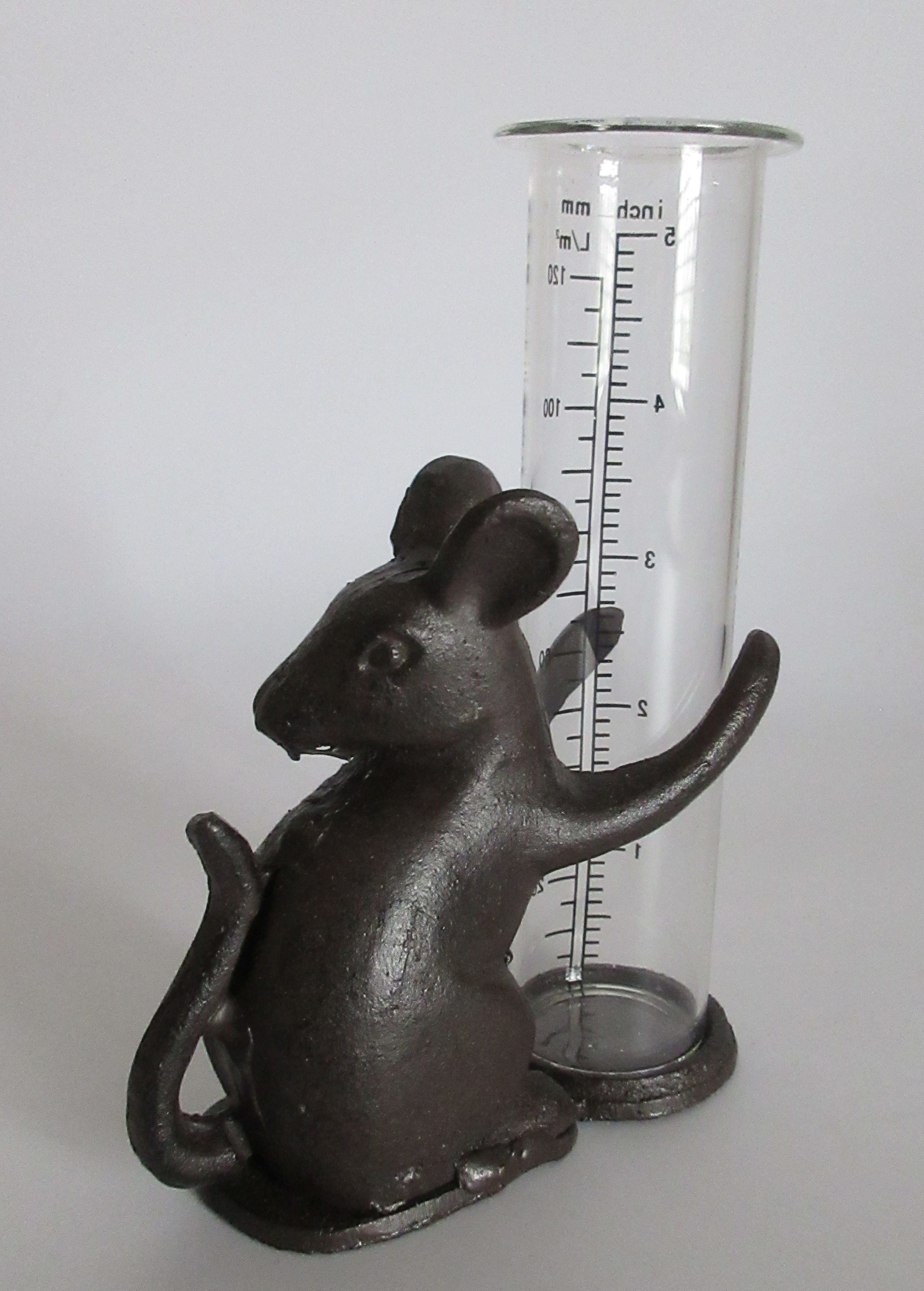 CTW Home Collection Mouse Rain Gauge