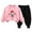 C51-Pink, variant on UAYOTSE Girls Outfit Sets 2 Pieces Long Sleeve Pullover Printed Girls Clothing Sets Orange Size 6 T,Sizes 5-6 Years