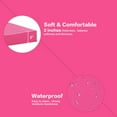 thumbnail image 5 of Gymnastics Mat 8'x4'x2" Foldable Tumbling Mats with Carrying Handles Four Fold Thick Exercise Mat for Home Aerobics Stretching Yoga, Rose Pink, 5 of 8