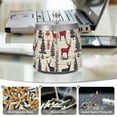 thumbnail image 6 of Yayeee Ashtray with Lid for Cigarette Smokeless Stainless Steel Home Ash Holder, Red Deer, 6 of 7