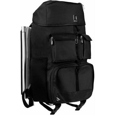 LENCCA Logan Professional Travel Twill Laptop / Camera Hybrid Backpack Fits 13, 14, 15.6, 17