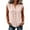 Pink, variant on Staron Summer Tops for Women Linen Ruffle Button Down V Neck Sleeveless Casual Boho Beach Holiday Blouse Curved Hem Flowy Loose Shirt, Blue XL