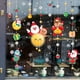 thumbnail image 3 of Pegatinas de decoración navideña para ventana, calcomanías de Santa Claus para árbol de Navidad, calcomanías para puerta de vidrio, pegatinas para ventana, 3 of 4