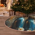 thumbnail image 5 of Fotbe Rustic Daisy Mason Jars Pattern Christmas Tree Skirt, Tree Skirts Plush Christmas Decorations, Christmas Tree Skirts Xmas Decorations Holiday Party Decor-36", 5 of 6