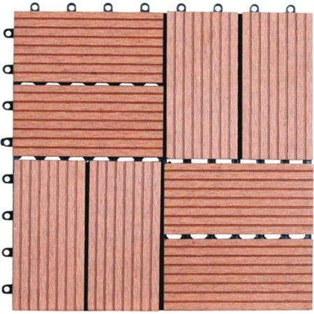 Naturesort N4-OT01 Eight Slats Bamboo Composite DIY Deck Tiles  11 (Best Composite Decking 2019)