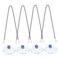thumbnail image 4 of Flynix 4 Pieces Stained Glass Window Hanging Chains Stainless Steel for Garden Wall, 4 of 9