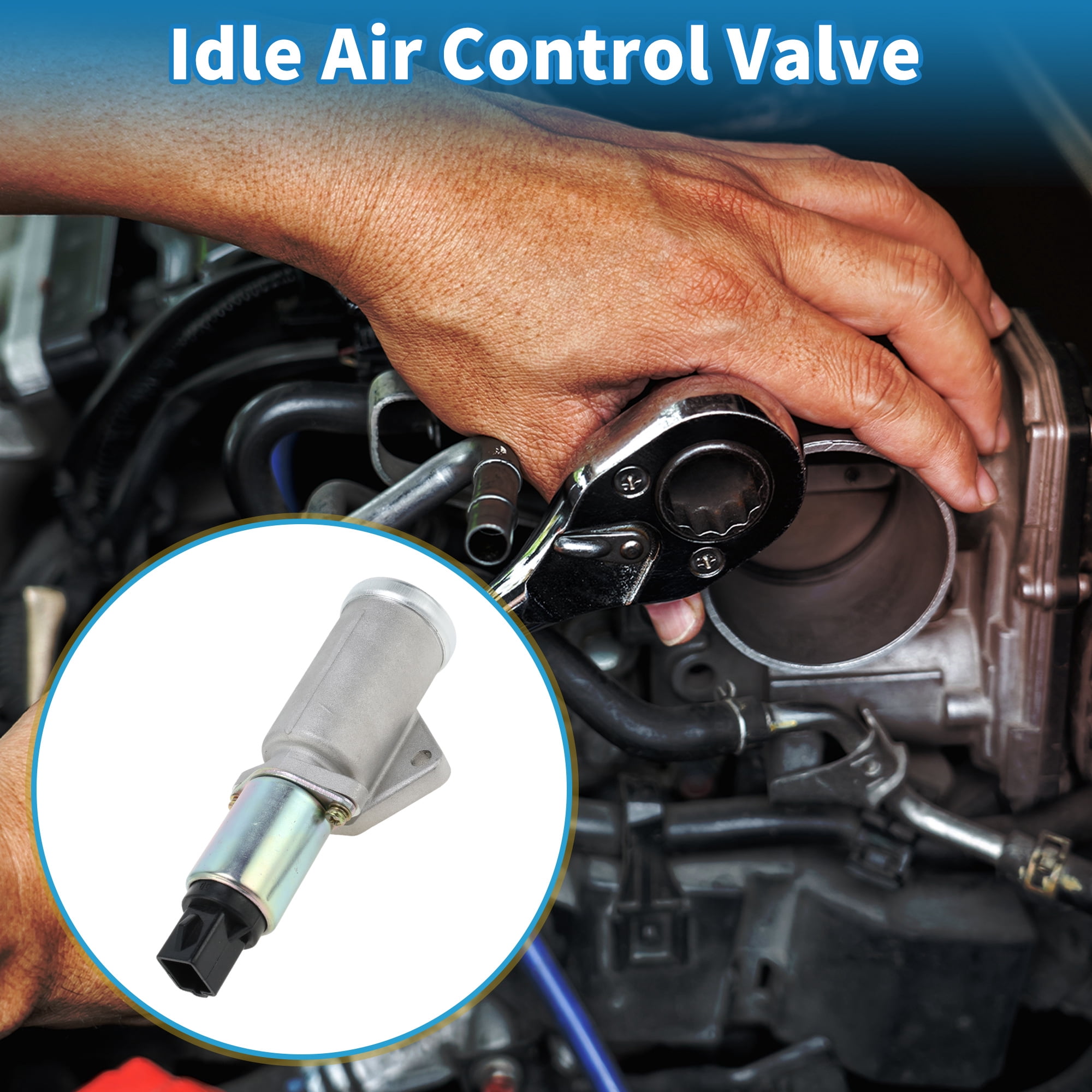 Unique Bargains Car Idle Air Control Valve for Ford Aerostar 1986-1991 Replace No.87TF9F715AA IACV Idle Motor Idle Air Control Valve for Stable Engine Operation