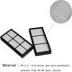thumbnail image 4 of Accesorios Piezas para iRobot Roomba 800 805 860 861 865 866 870 871 876 880 885 886 890 895 896 900 960 966 980, Kit de filtros y cepillos de repuesto para robot aspirador, 4 of 7