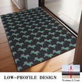 thumbnail image 3 of Black Cartoon Unicorn Pattern Door Rugs,Washable Non Slip Door Mats Indoor,Decorative Door Mats,Entry Mat Indoor for Entrance,Bedroom,Kitchen,Bathroom,20"x32", 3 of 6