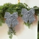 thumbnail image 1 of Mariposas navideñas de tela con lentejuelas y purpurina, colgante para árbol de Navidad, decoración colgante, accesorios de decoración, 1 of 6