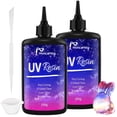 thumbnail image 1 of Kit de Resina UV Honcaring 500g Transparente sin Burbujas y Curado Rápido, 1 of 8