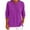 Multicolor, variant on Womens Tops Button Down Crew Neck Long Sleeve Shirts Fashion Stretchy Ribbed Cuff Blouses