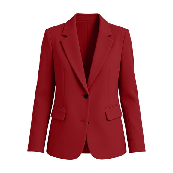 Enjoytime Womens Blazer Long Sleeve Lapel Button Work Blazers Trendy Business Casual Office Jacket