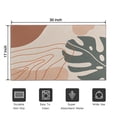 thumbnail image 5 of Brown Boho Plant Pattern Door Rugs,Washable Non Slip Door Mats Indoor,Decorative Door Mats,Entry Mat Indoor for Entrance,Bedroom,Kitchen,Bathroom,17"x30", 5 of 6