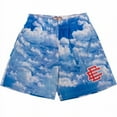 thumbnail image 2 of Pantalones cortos BÁSICOS DE EE para hombre y mujer, Shorts deportivos informales, de malla, clásicos, para gimnasio, Verano, 2 of 5