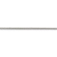thumbnail image 4 of Sterling Silver 2.75mm D-Cut Rope Chain Necklace - 12.1 Grams - 18 Inch - Lobster Claw, 4 of 4