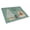 Multicolored, variant on Black Pug Christmas Everyone Glass Cutting Board - Large