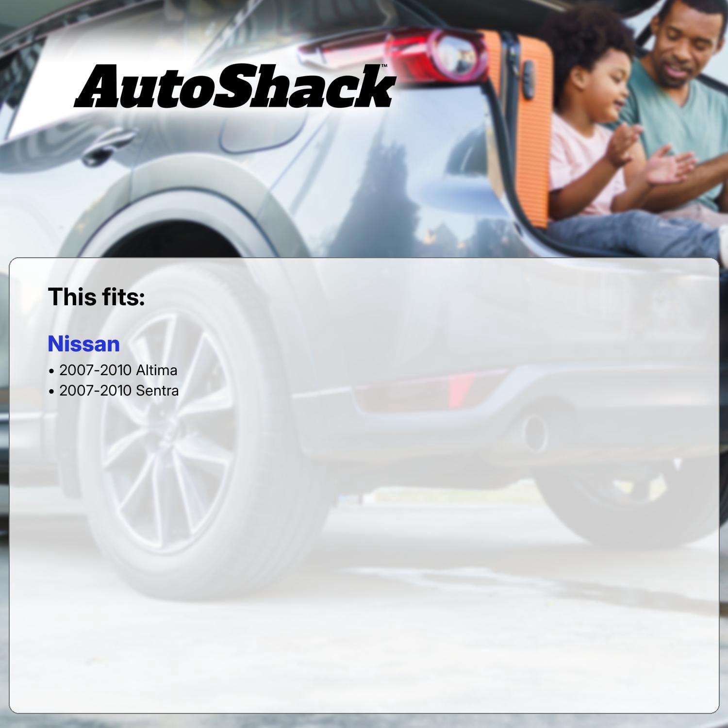 AutoShack Front Brake Calipers for Nissan, Altima 2007-2010 Sentra 2007-2010, FWD L4 2.5L V6 3.5L, Left and Right, Pair