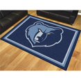 thumbnail image 1 of FanMats 17456 8 x 10 ft. Memphis Grizzlies Rug, 1 of 1