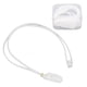 thumbnail image 2 of Clip de cuerda para amplificador de sonido movimiento conveniente Clip de cordón fijo para audición blanca prevención de caídas protectora seguro para personas mayores para ANGGREK Otros, 2 of 8